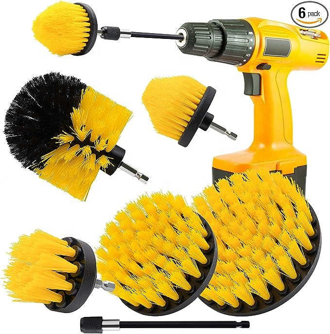 1/4 driver brush set 5 piece